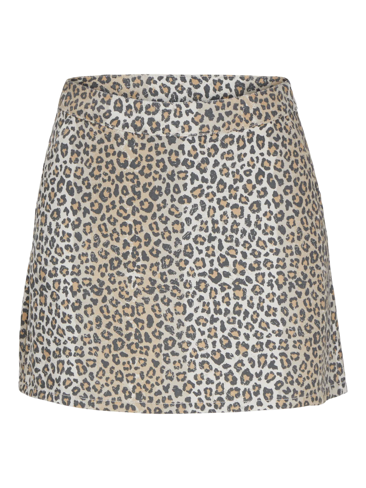 Leopard Cotton Skirt
