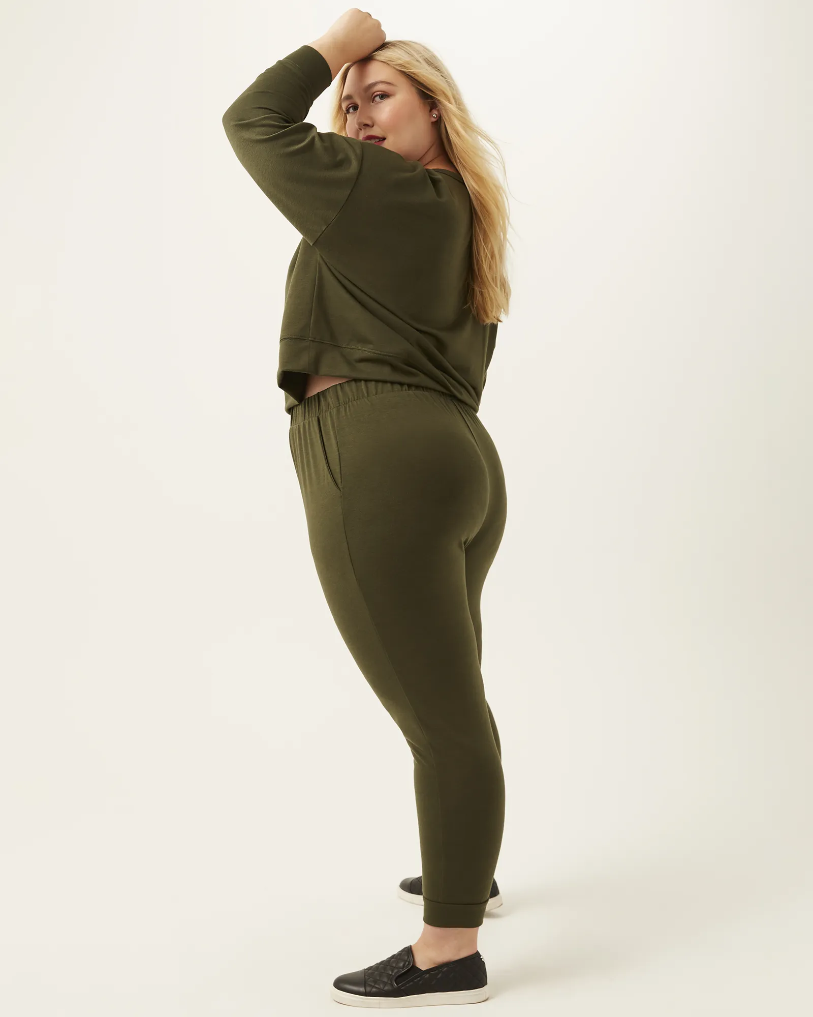 Lindsay Jogger | Olive Green