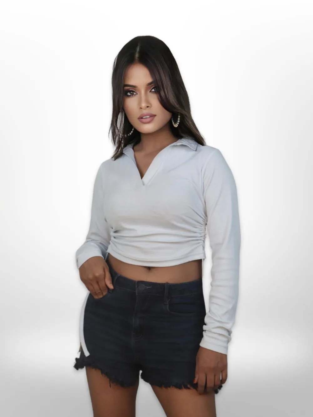 Long Sleeve Polo Shirt