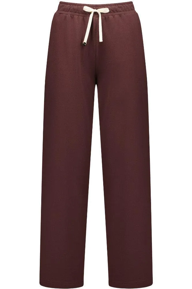 Moke Tay Wide Leg Pants Bitter Chocolate