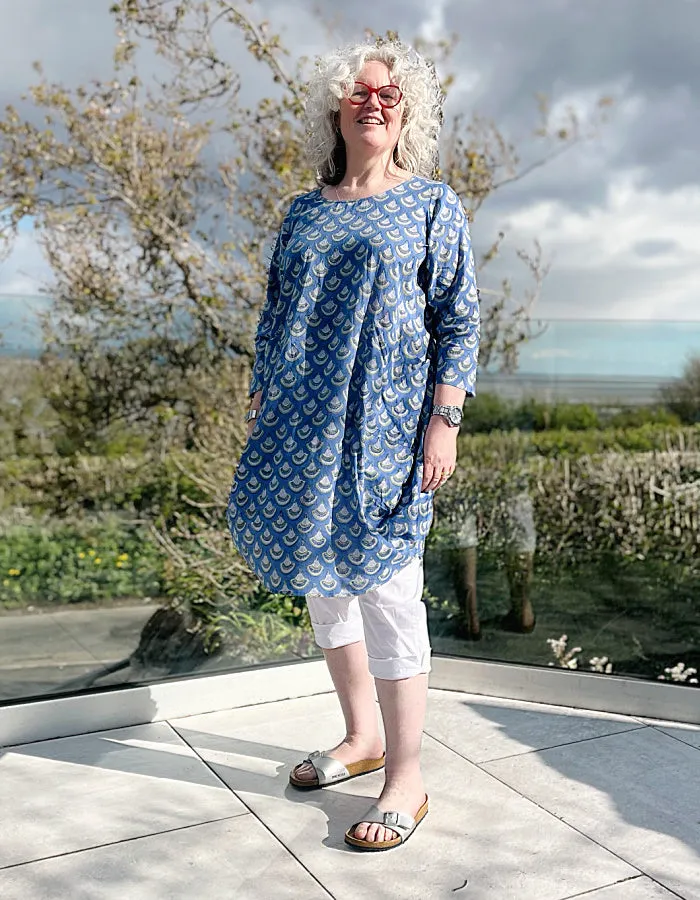 Nila Rubia Roshan Dress in Bluebell