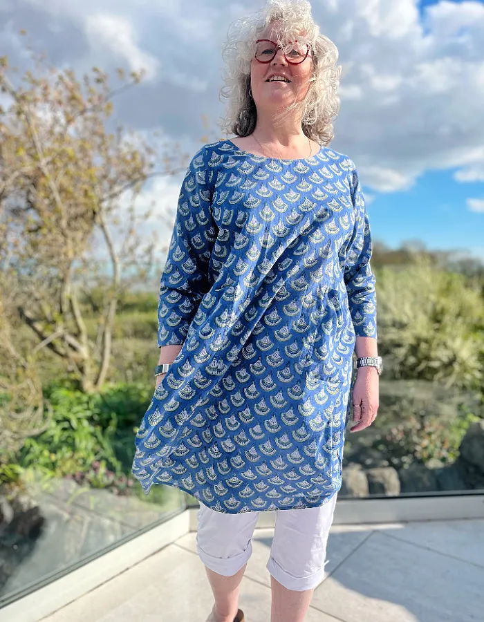 Nila Rubia Roshan Dress in Bluebell