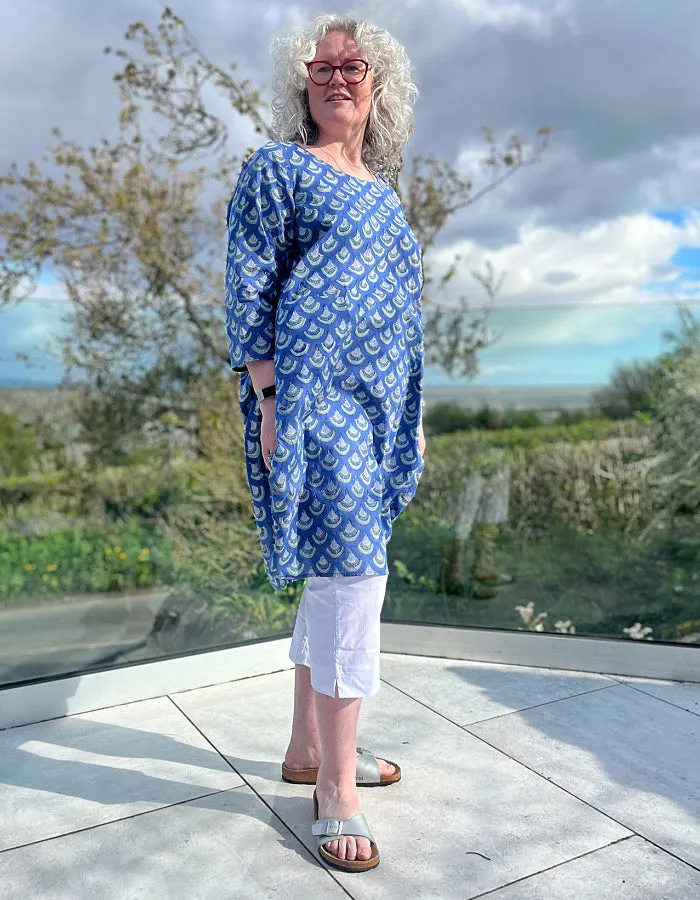 Nila Rubia Roshan Dress in Bluebell