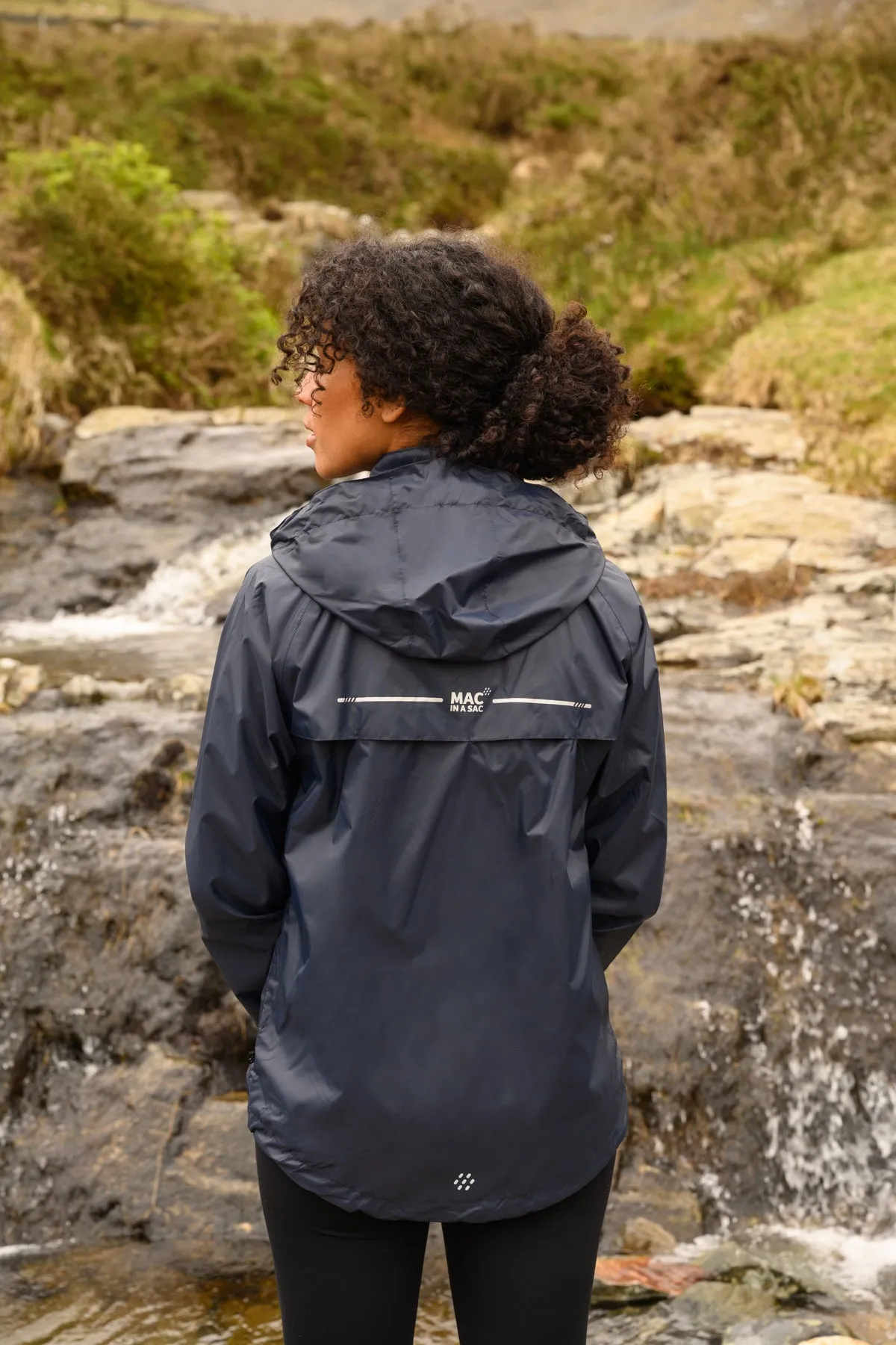 Origin Packable Waterproof Jacket - Navy
