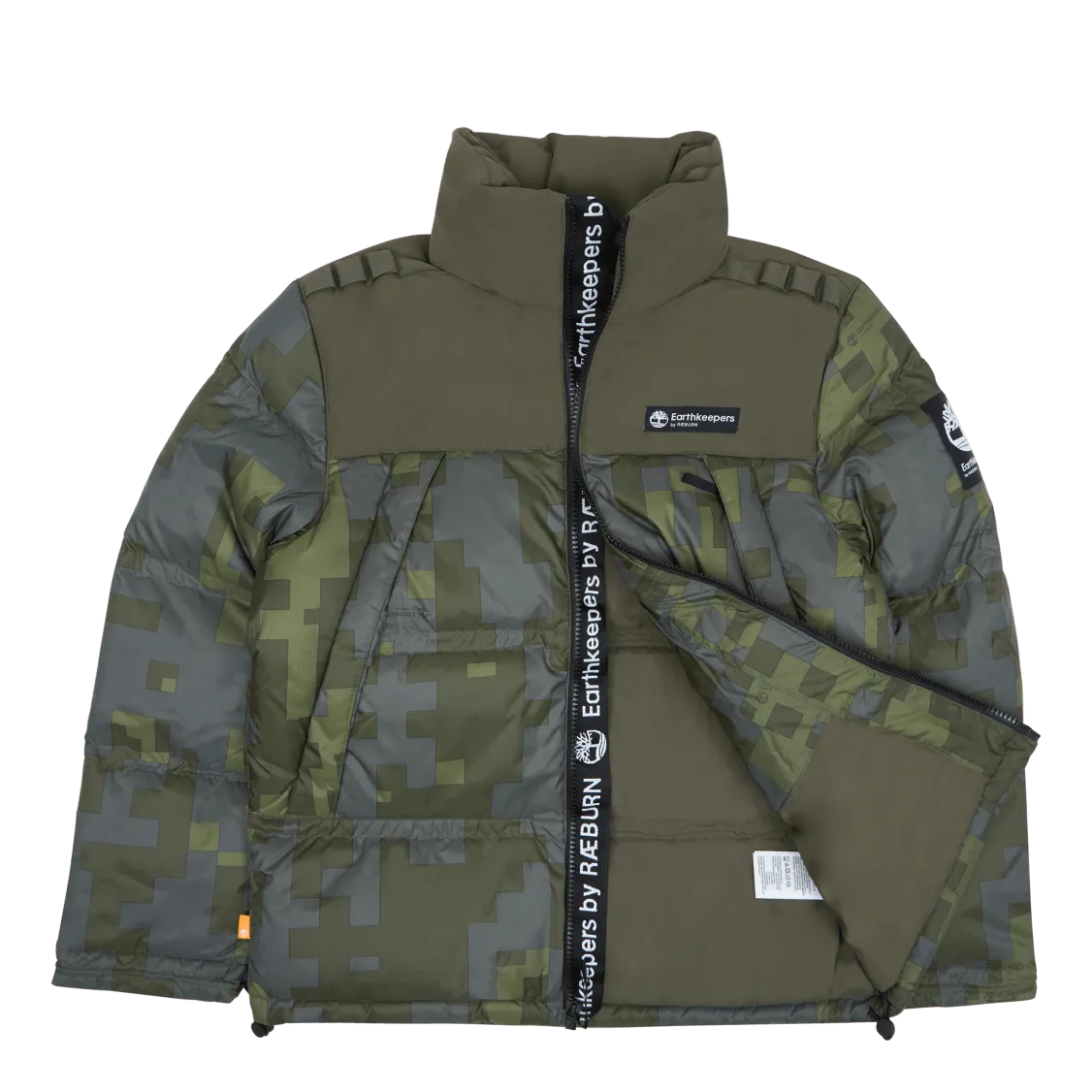 Raeburn X Ek  Puffer Jacket Ao Digi Camo Aop