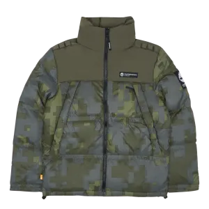 Raeburn X Ek  Puffer Jacket Ao Digi Camo Aop