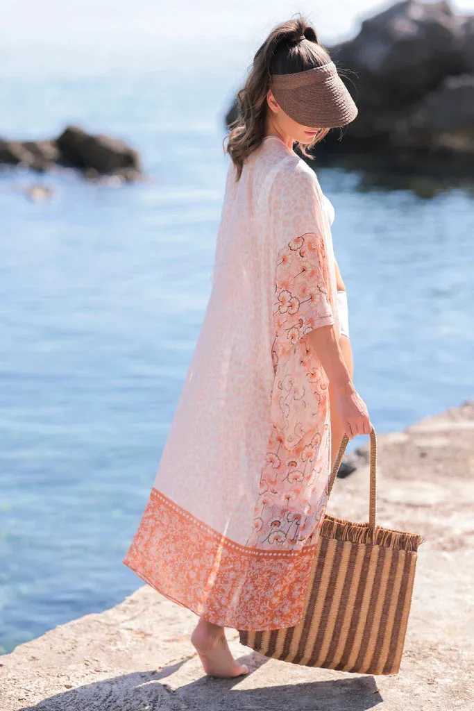 SHIRALEAH MIRTHA KIMONO BLUSH