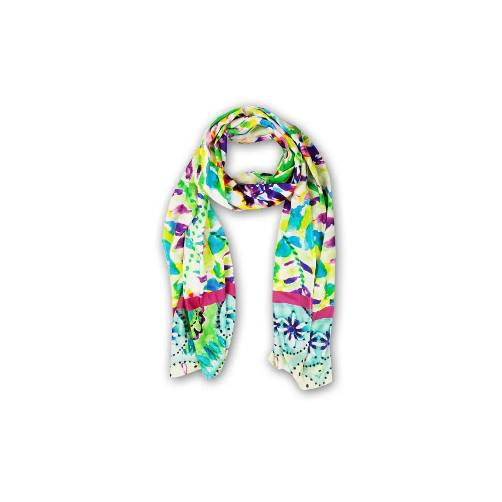 Summer Garden Printed Stole