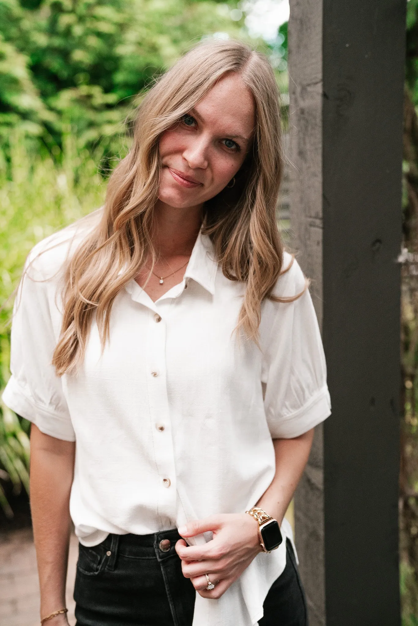 Sunlit Puff Sleeve Blouse