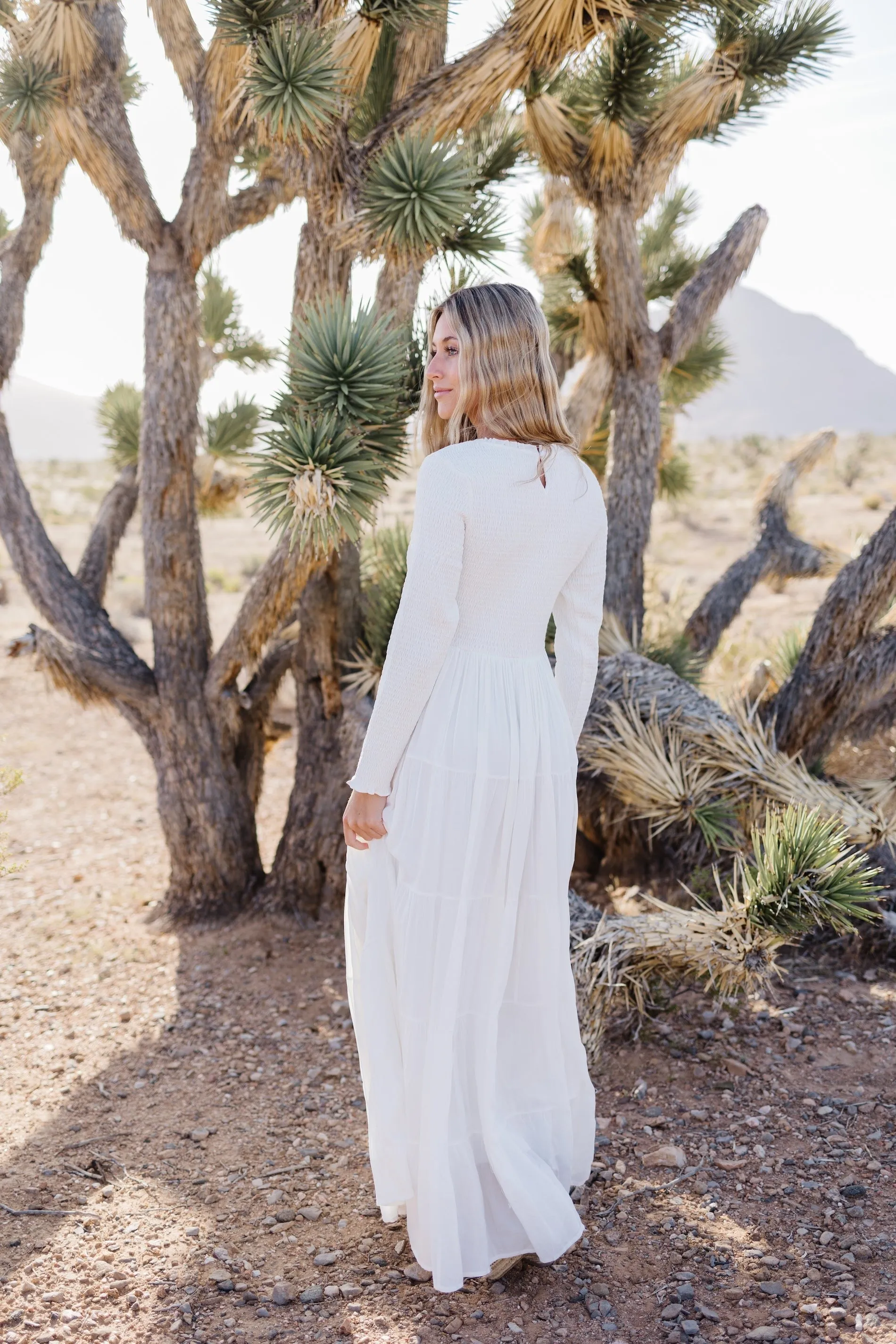 The Lizzy White Dress