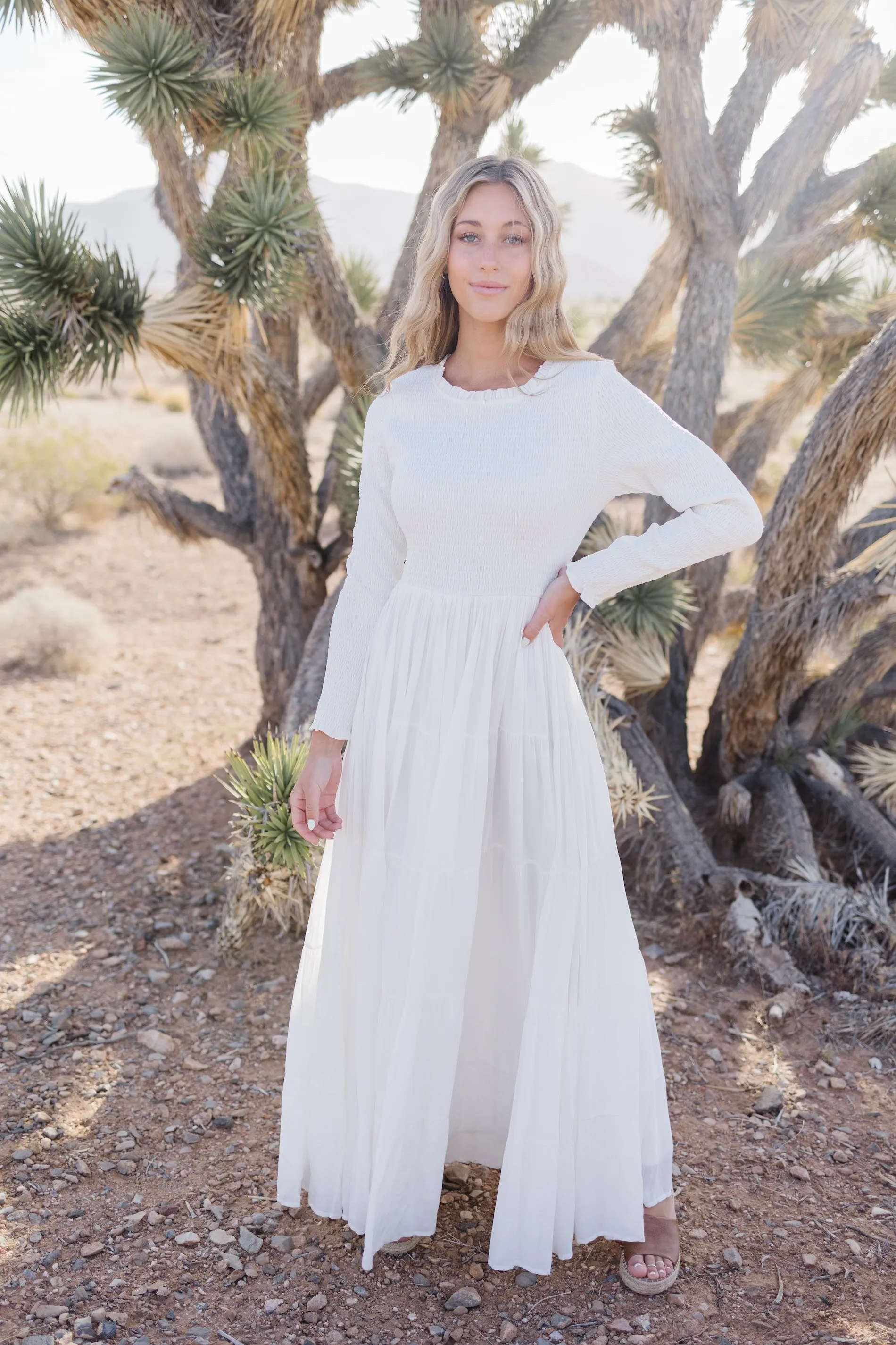 The Lizzy White Dress