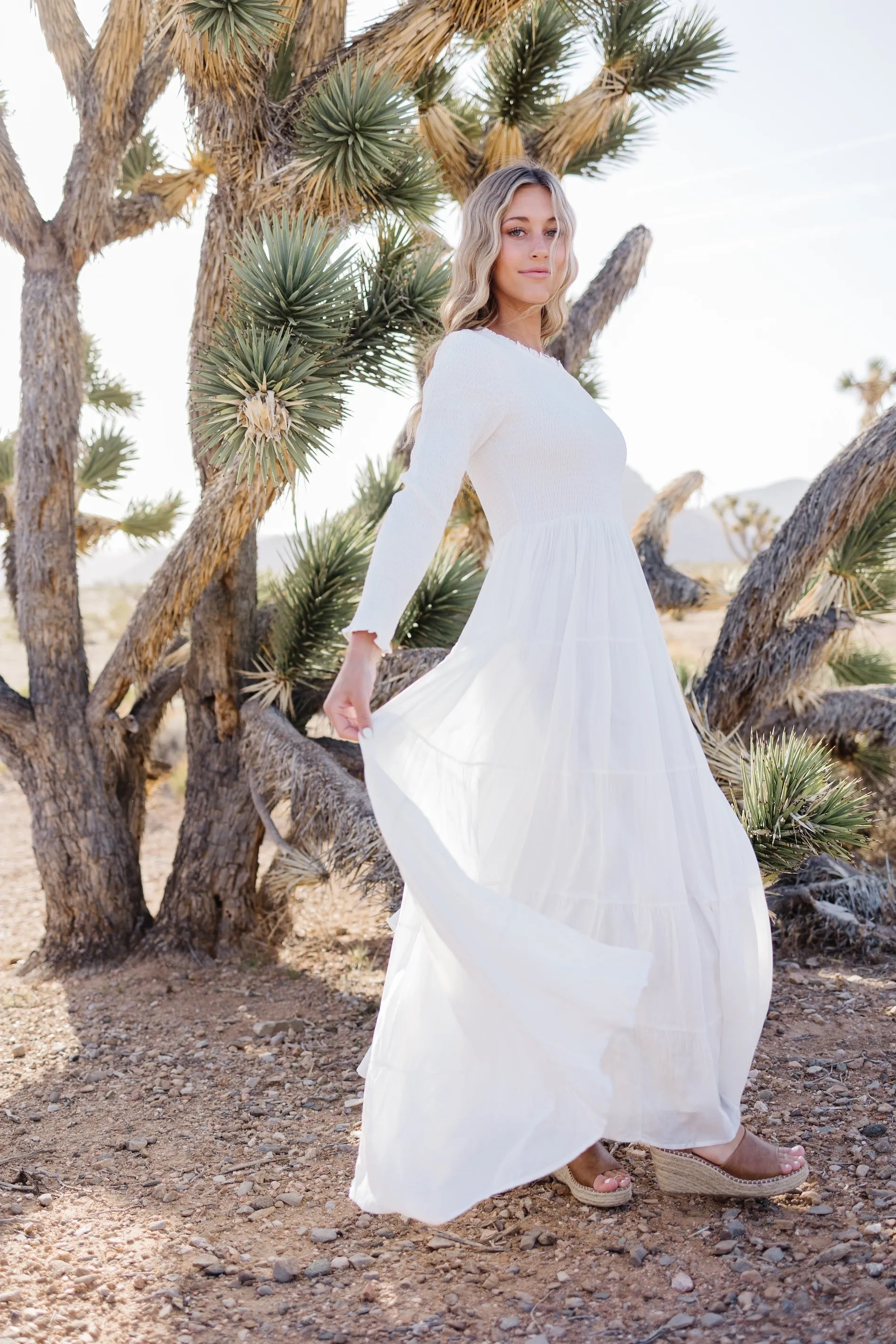 The Lizzy White Dress