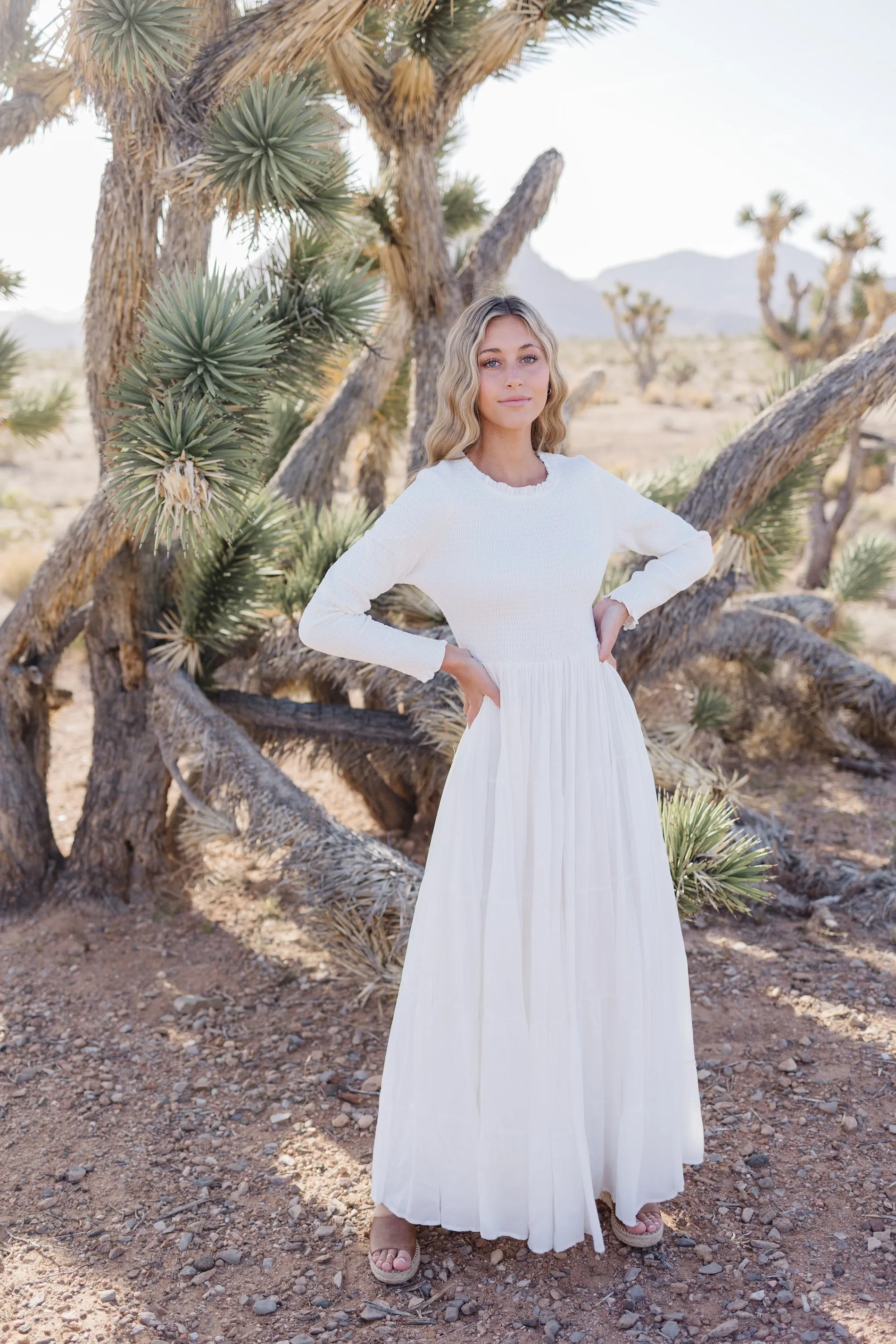 The Lizzy White Dress