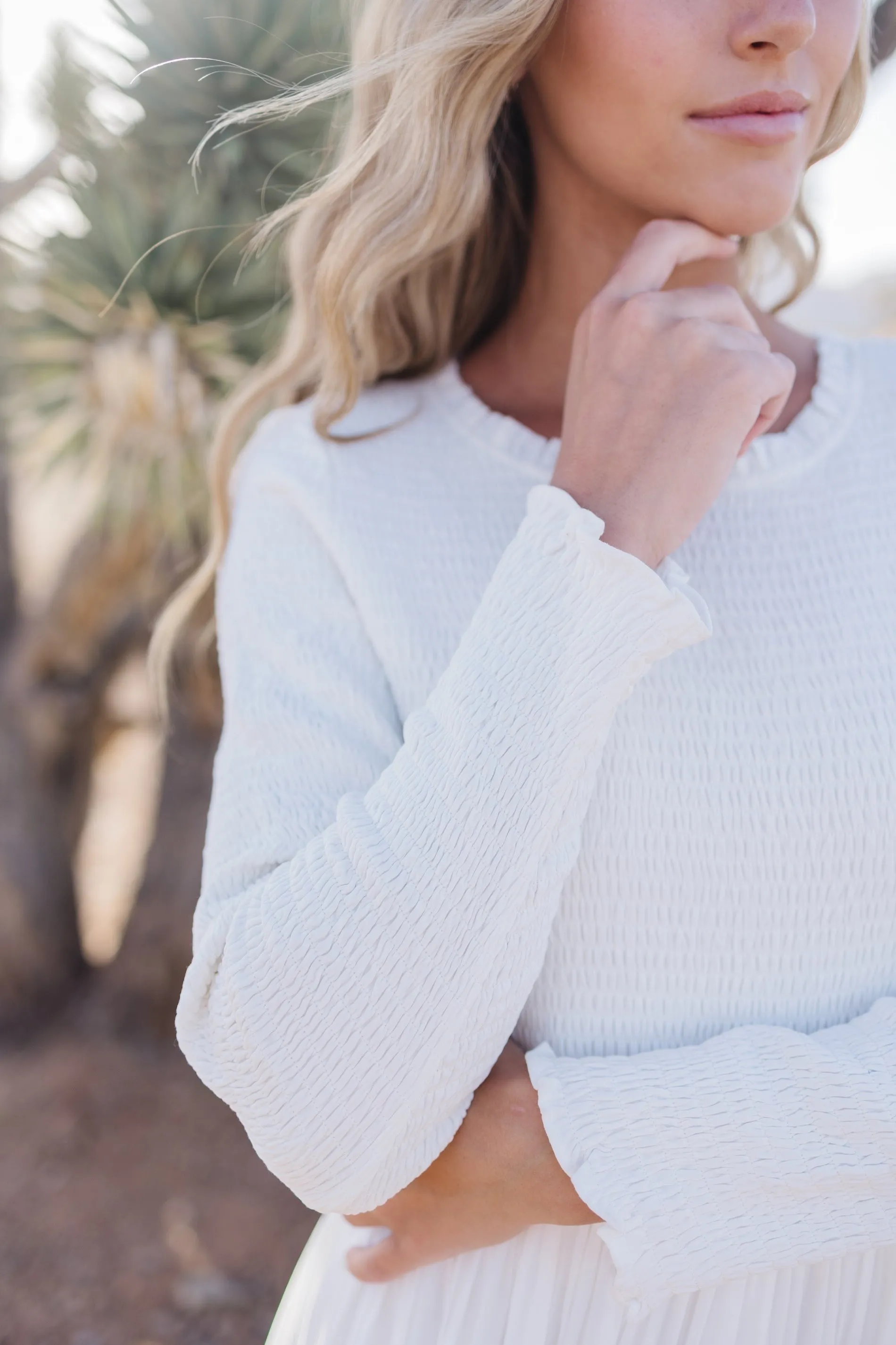The Lizzy White Dress