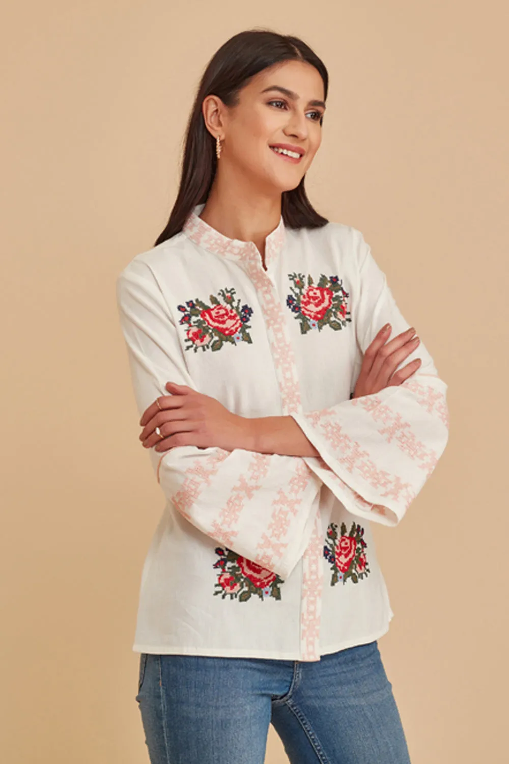 The Springtime Bouquet Blouse