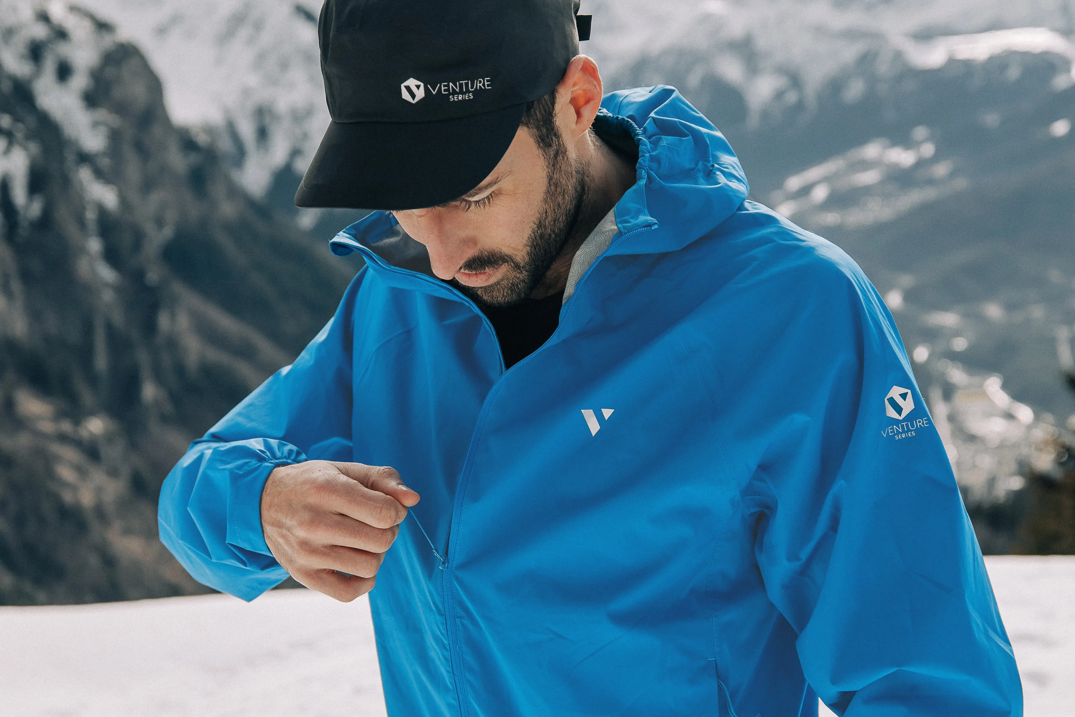 Ultralite - Men's Running Jacket - Blue