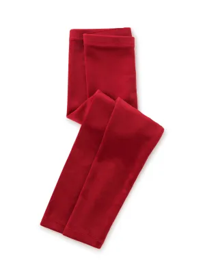 Velour Leggings, Red Wagon