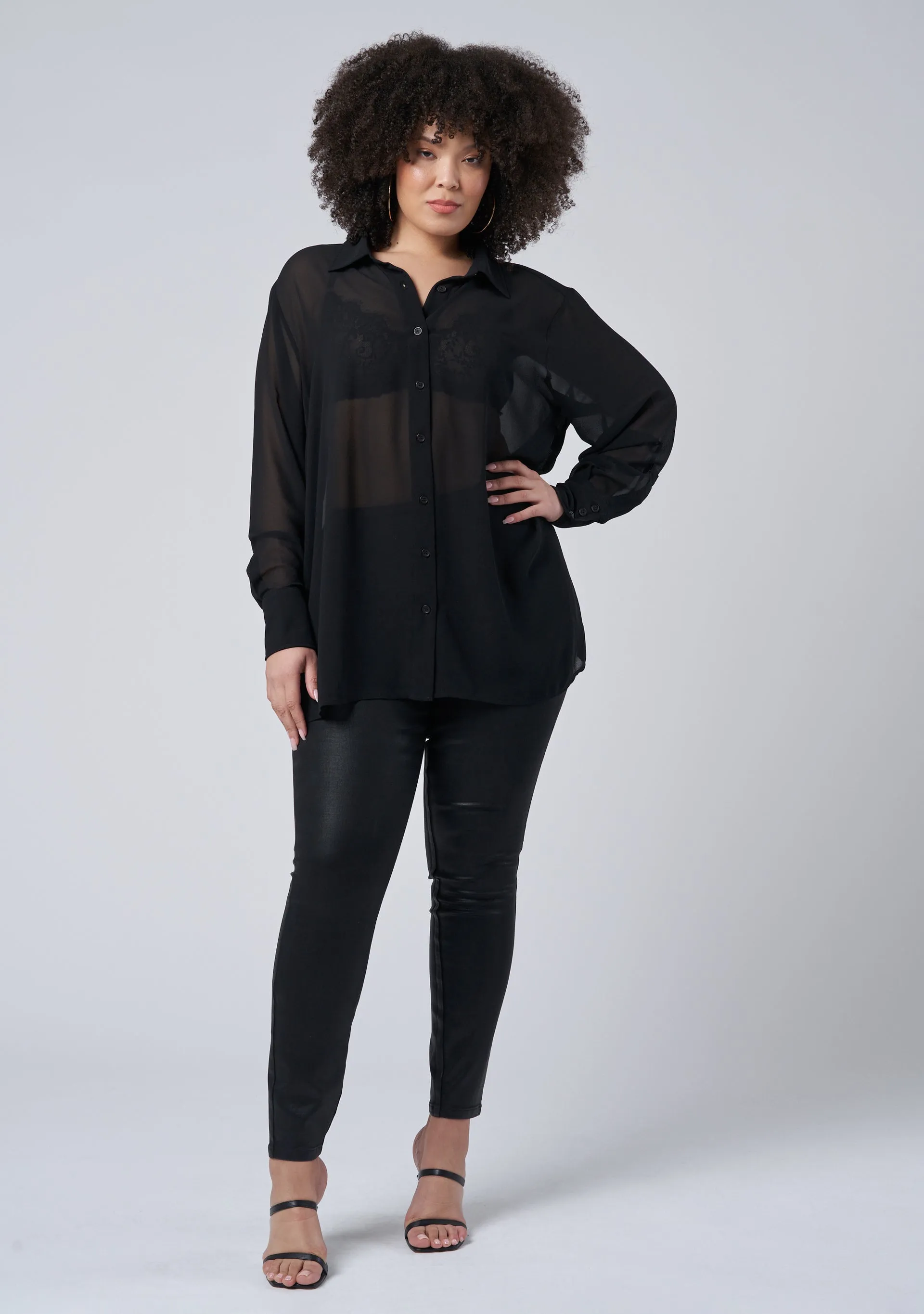 Vixen Sheer Shirt