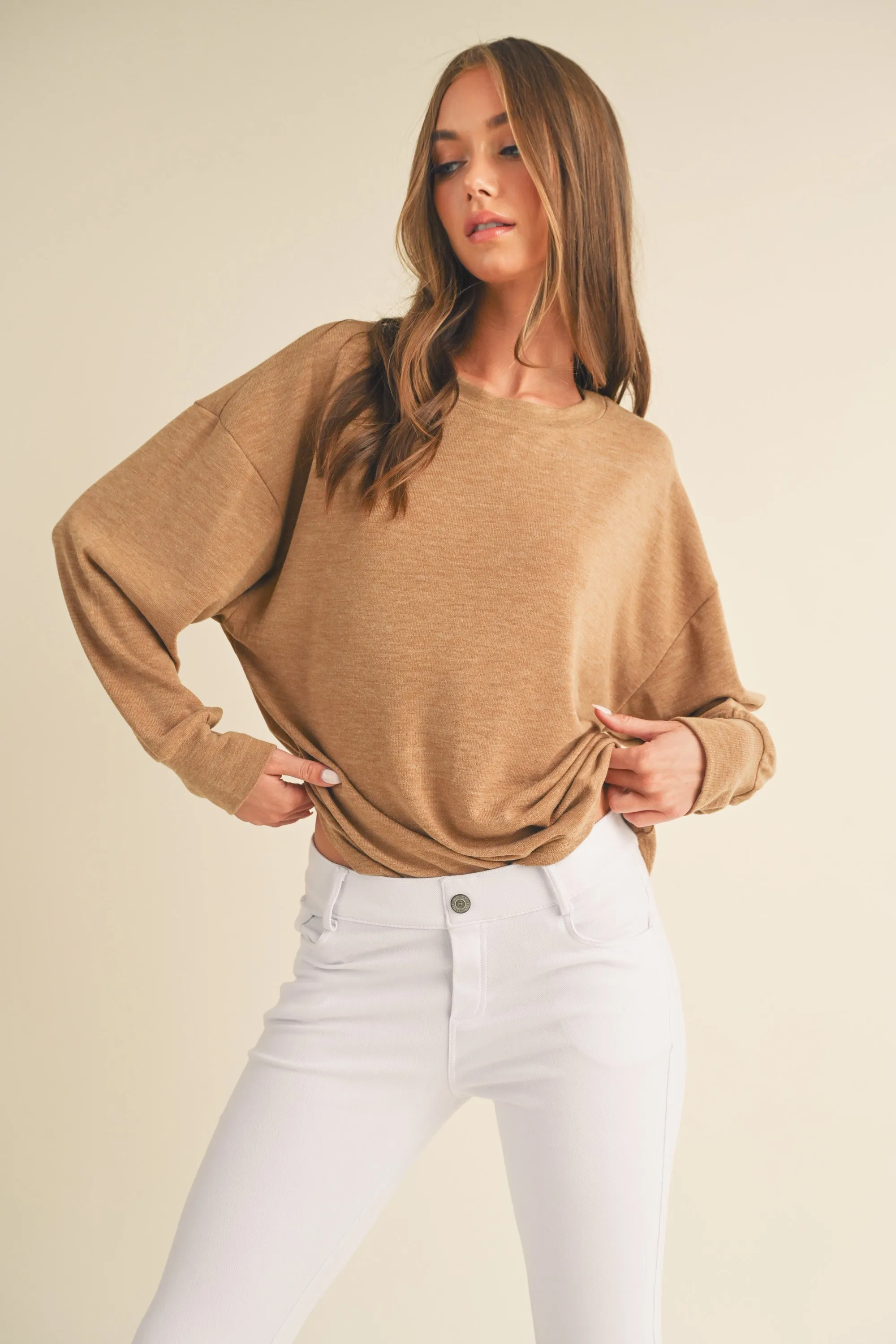 Women's Crewneck Loose Fit Top