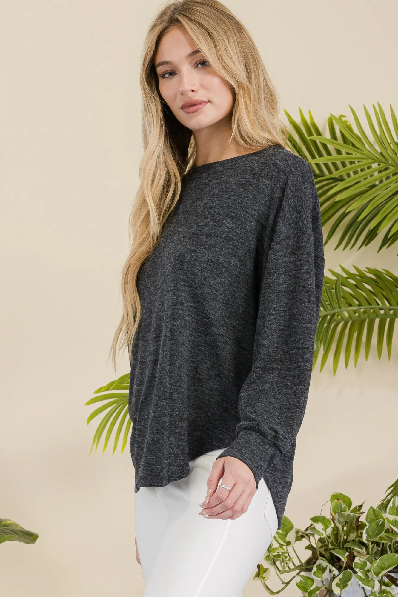 Women's Crewneck Loose Fit Top