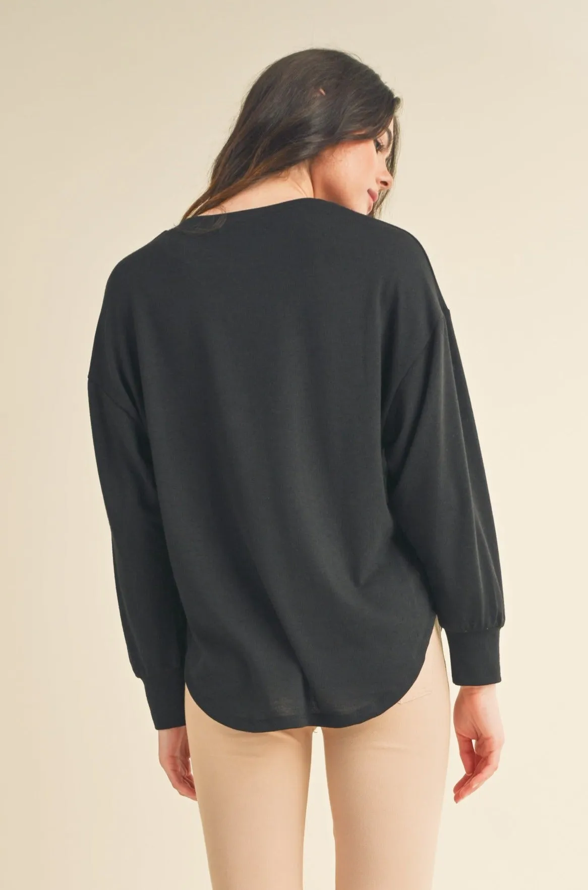 Women's Crewneck Loose Fit Top