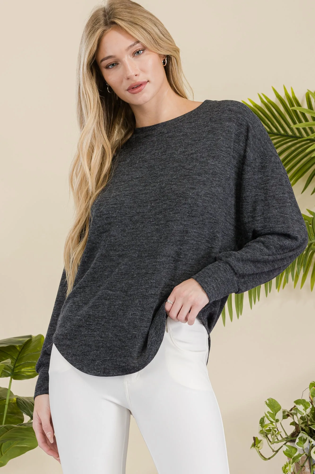 Women's Crewneck Loose Fit Top
