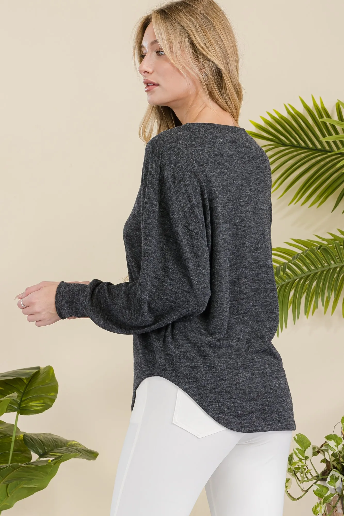 Women's Crewneck Loose Fit Top