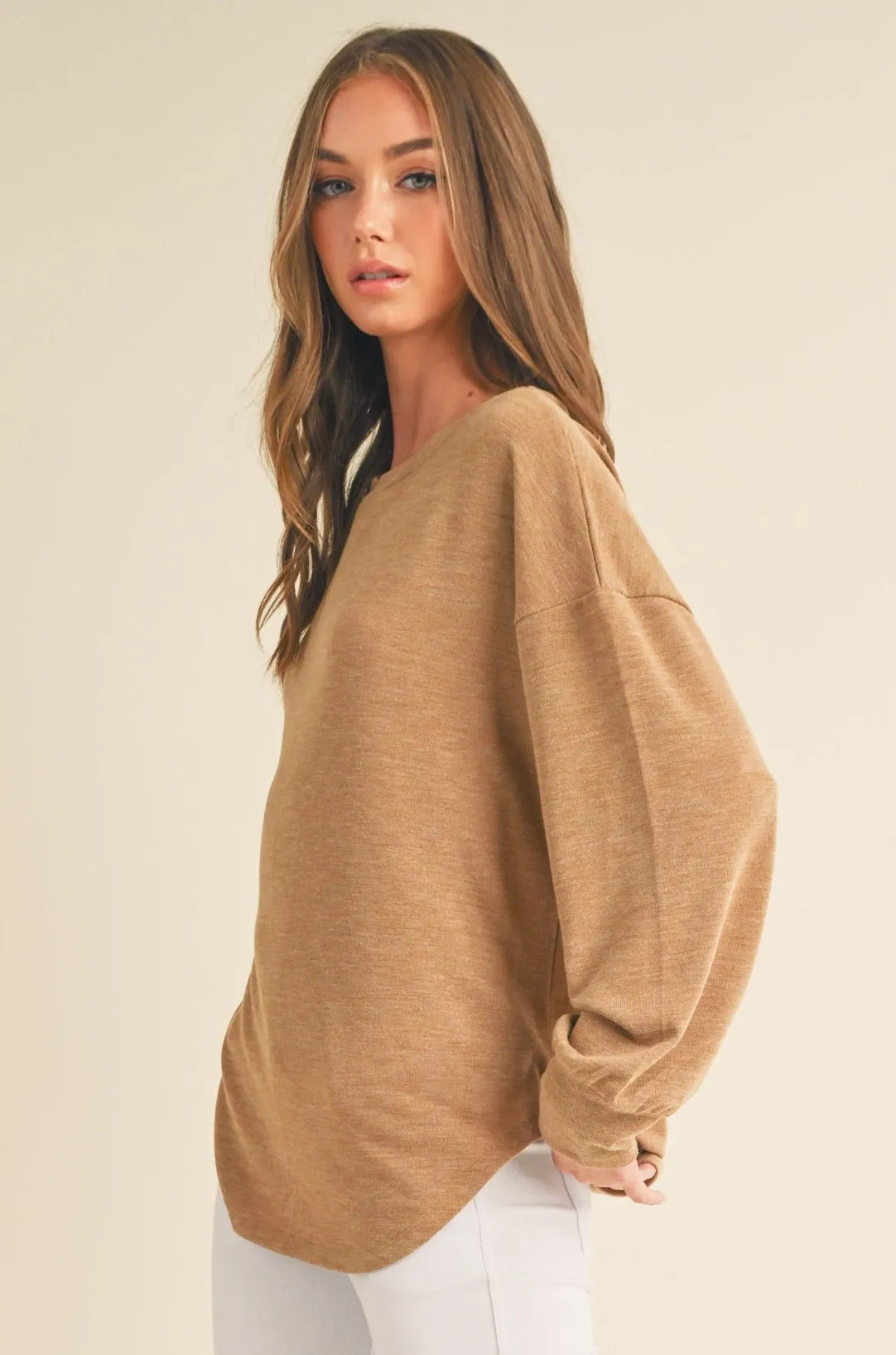 Women's Crewneck Loose Fit Top