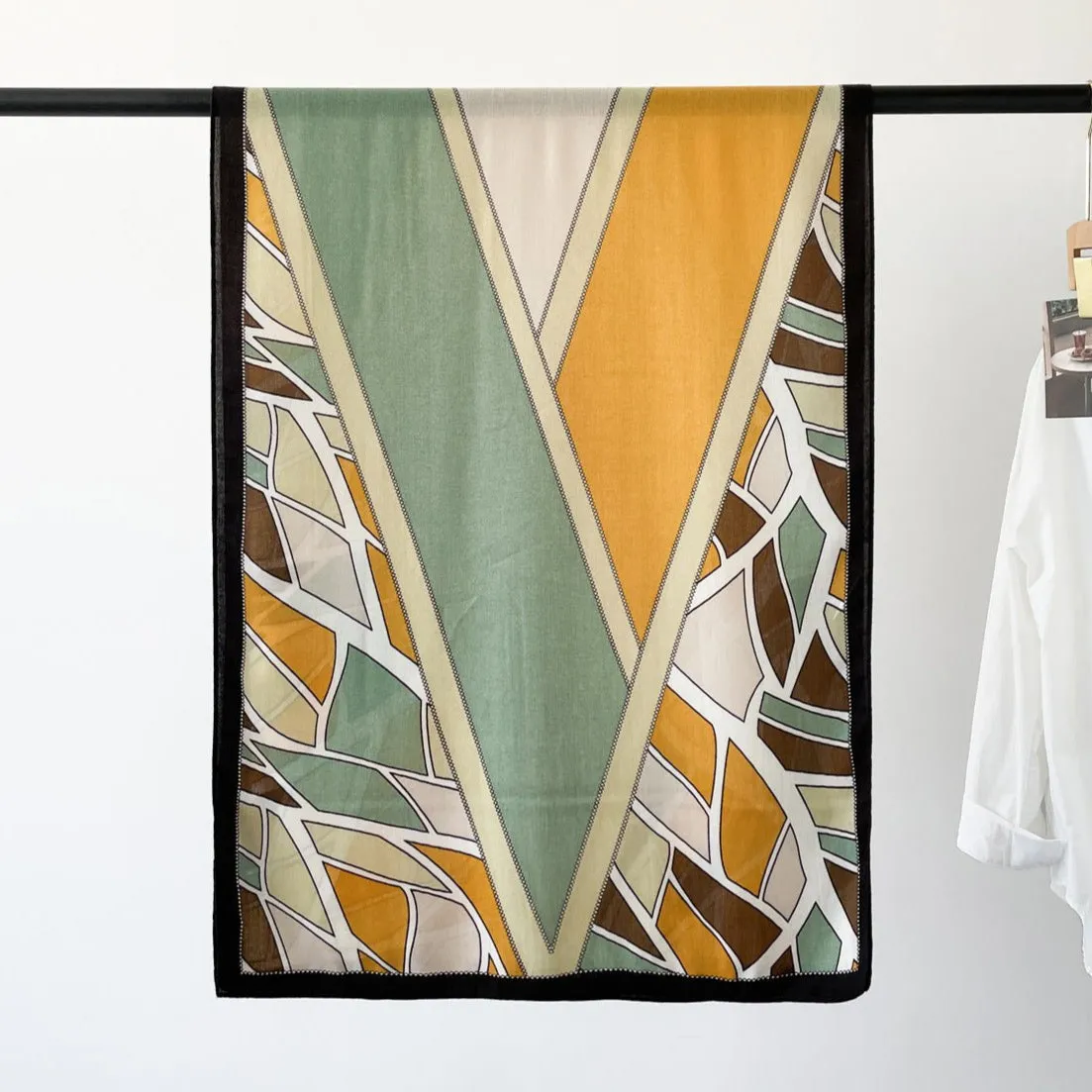 Women's Elegant Design Colorful Premium Viscose Scarf