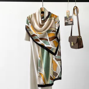 Women's Elegant Design Colorful Premium Viscose Scarf