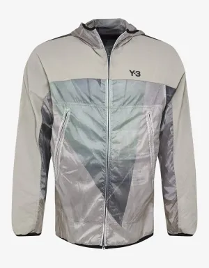 Y-3 Beige AOP Packable Jacket